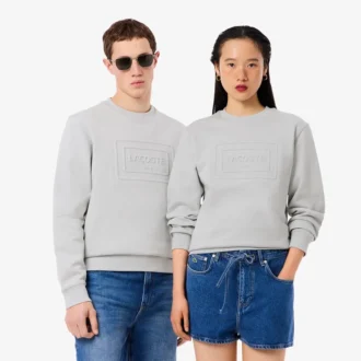 Sweatshirt aus geprägter Fleece