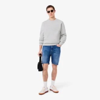 Sweatshirt aus geprägter Fleece