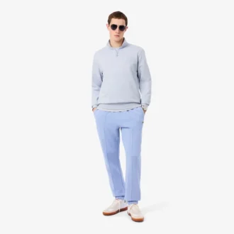 Sweatshirt mit hohem Kragen und Reißverschluss