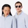 Sweatshirt mit hohem Kragen und Reißverschluss