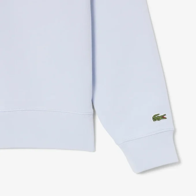 Sweatshirt mit hohem Kragen und Reißverschluss