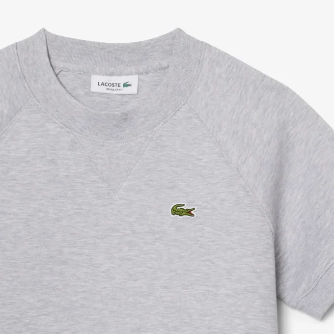Sweatshirt mit kurzen Ärmeln und normaler Passform