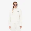 Sweatshirt mit Reißverschluss und Logo in lockerer Passform