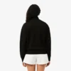 Sweatshirt mit Reißverschluss und Logo in lockerer Passform