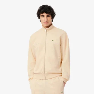 Sweatshirt mit Reißverschluss und Zierakzent