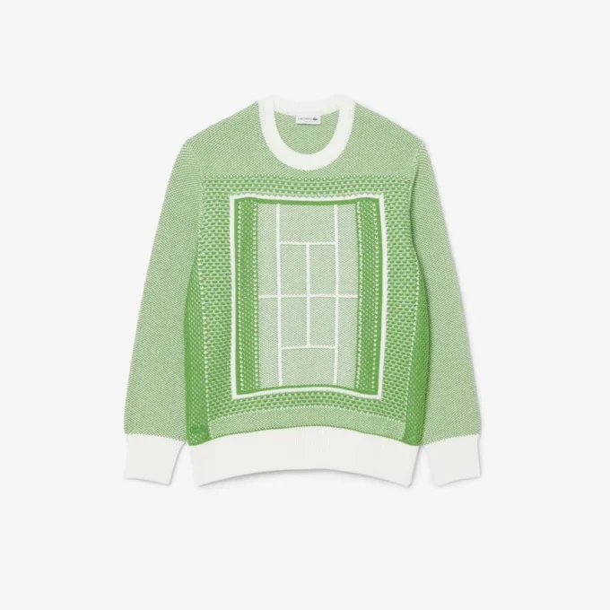 Sweatshirt mit Tennis-Motiv