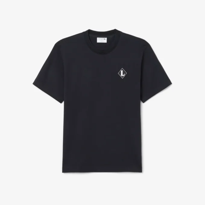 T-Shirt mit „Made in France“-Emblem