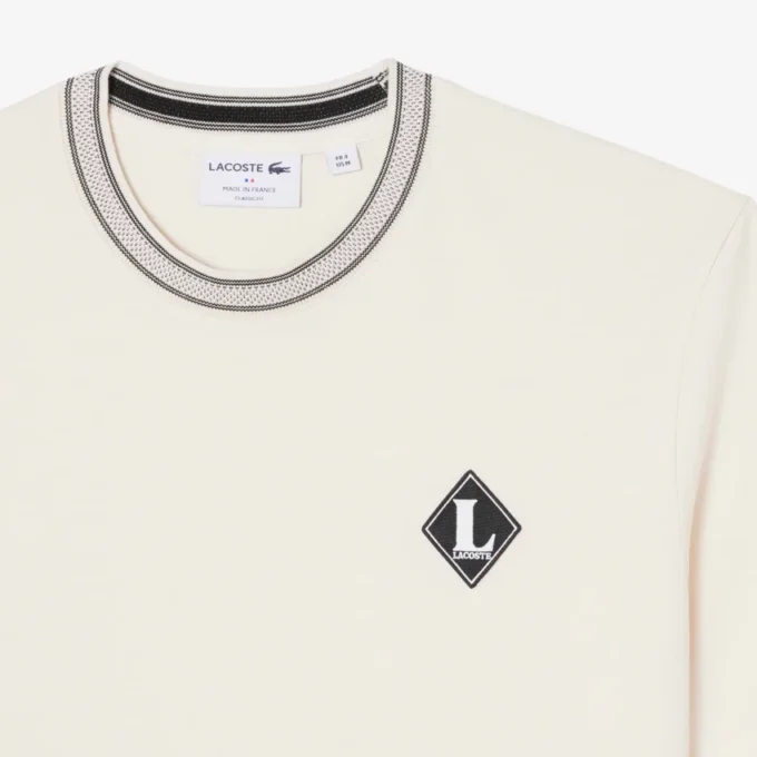 T-Shirt mit „Made in France“-Emblem