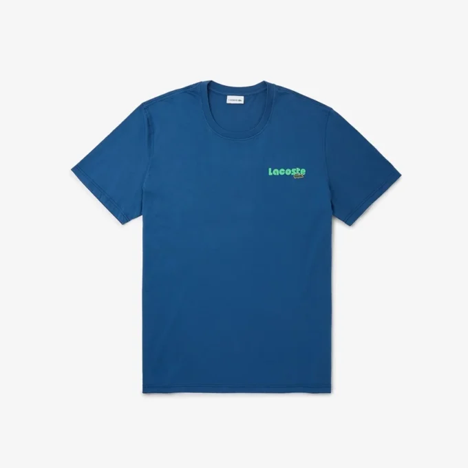 T-Shirt mit Print im Washed-Look – Übergrößen – Tall