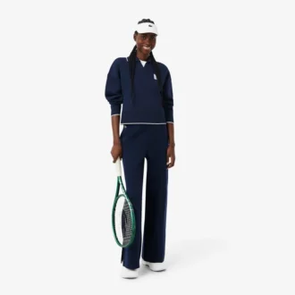 Tennis Heritage Polo-Kragen-Sweatshirt
