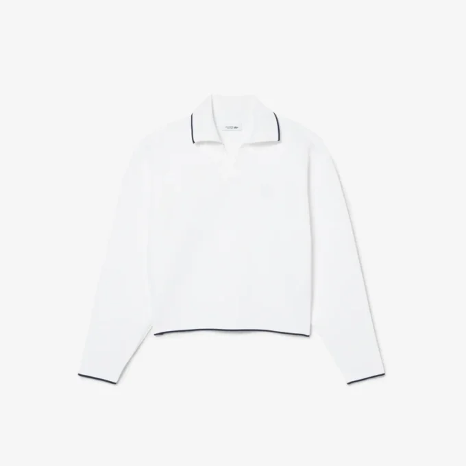 Tennis Heritage Polo-Kragen-Sweatshirt