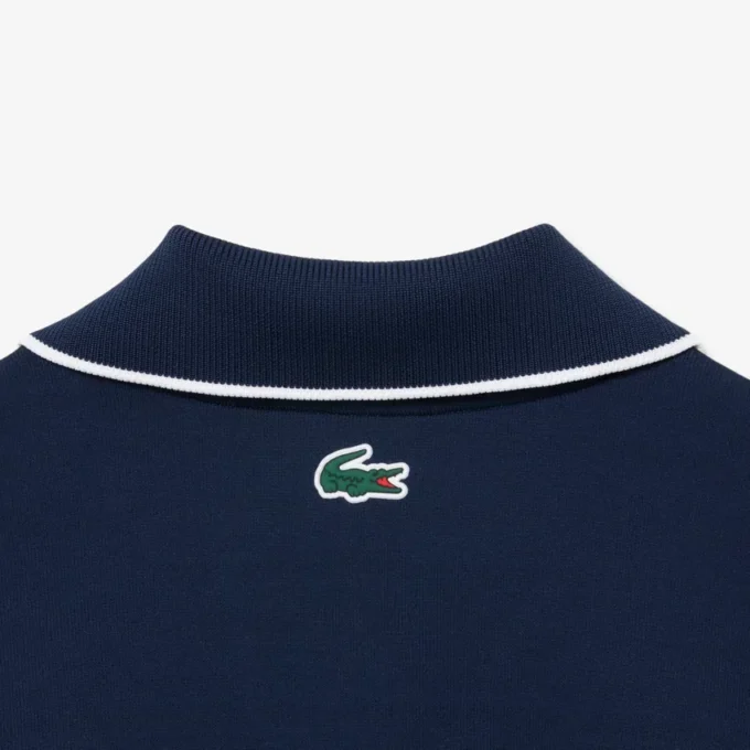 Tennis Heritage Polo-Kragen-Sweatshirt