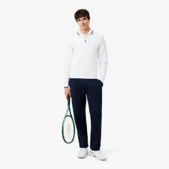 Tennis Heritage Poloshirt mit Reißverschluss
