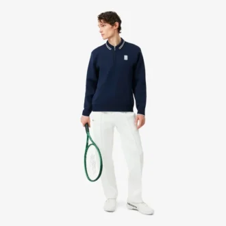 Tennis Heritage Poloshirt mit Reißverschluss