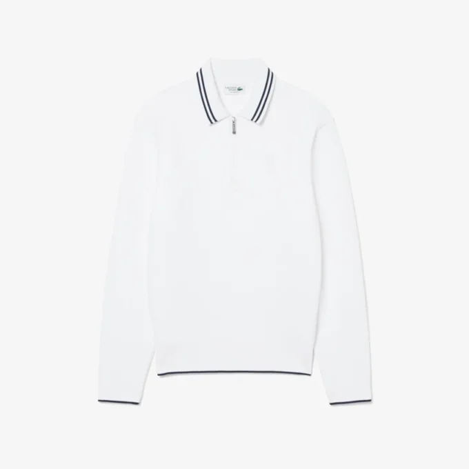 Tennis Heritage Poloshirt mit Reißverschluss