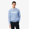 Tennis-Pullover mit Rundhalsausschnitt