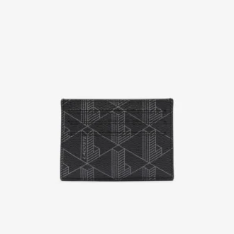 The Blend Monogram Print Canvas Kartenetui