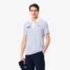 Thermoregulierendes gestreiftes Golf-Poloshirt für Herren