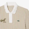 Thermoregulierendes gestreiftes Golf-Poloshirt für Herren