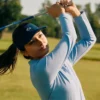 Thermoregulierendes UV-Schutz-Golf-Poloshirt für Damen