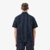 Twill-Hemd mit Print in lockerer Passform