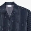 Twill-Hemd mit Print in lockerer Passform