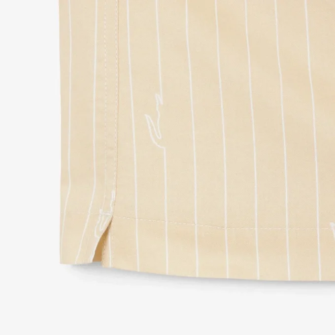 Twill-Hemd mit Print in lockerer Passform