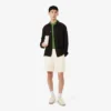 Twill-Shorts aus Leinen-Blend in Regular-Fit