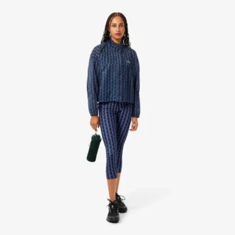 Ultra Dry bedruckte Stretch-Sportleggings für Damen