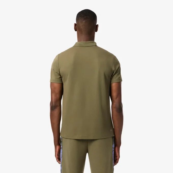 Ultra Dry Branded Stripe Tennis-Poloshirt für Herren