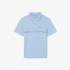 Ultra Dry Piqué-Poloshirt mit Markenstreifen