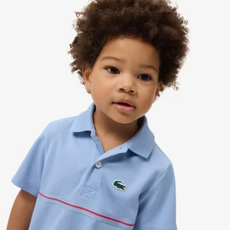 Ultra Dry Piqué-Poloshirt mit Markenstreifen