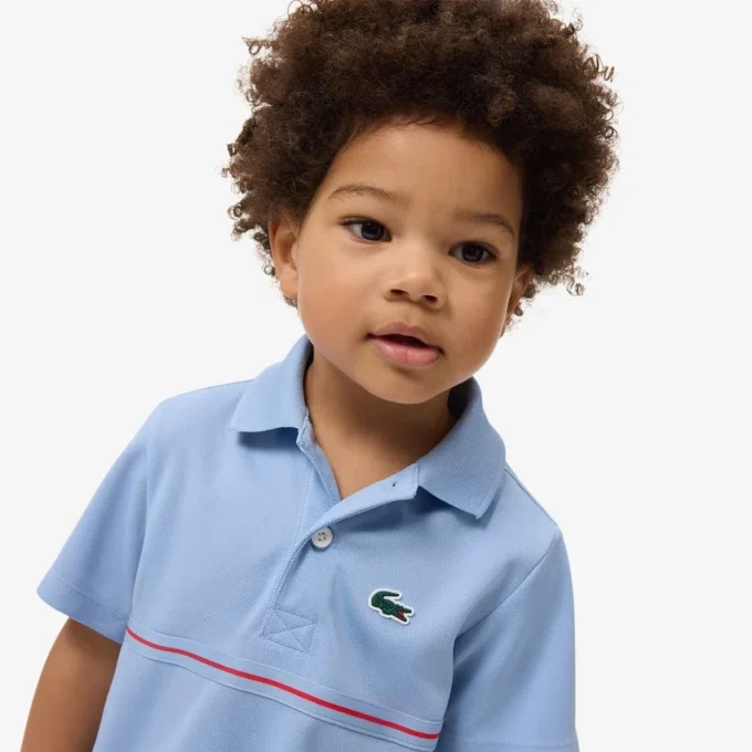 Ultra Dry Piqué-Poloshirt mit Markenstreifen