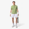 Ultra Dry Printed Slim Fit Tennis-Poloshirt für Herren