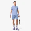 Ultra Dry Printed Slim Fit Tennis-Poloshirt für Herren