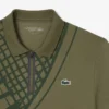 Ultra Dry Printed Slim Fit Tennis-Poloshirt für Herren