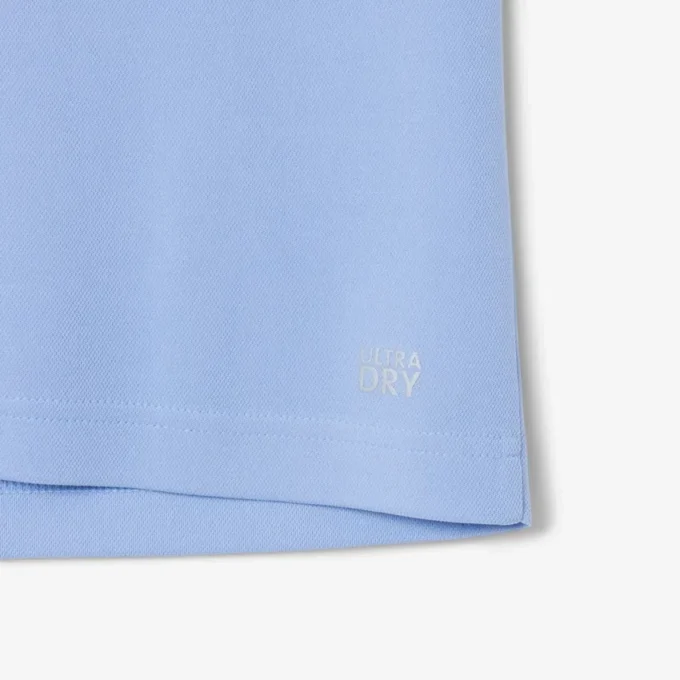 Ultra Dry Printed Slim Fit Tennis-Poloshirt für Herren