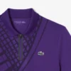 Ultra Dry Printed Slim Fit Tennis-Poloshirt für Herren