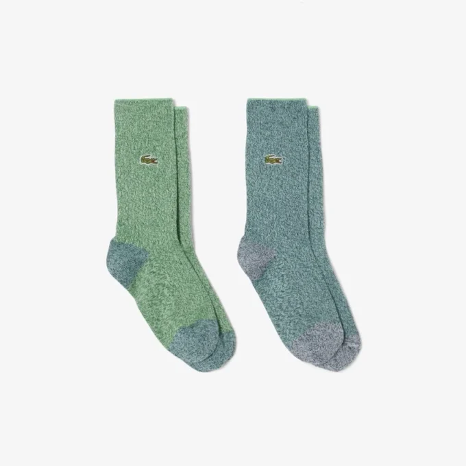 Unisex-2er-Pack Baumwollsocken