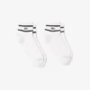 Unisex-2er-Pack gestreifte Socken