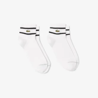 Unisex-2er-Pack gestreifte Socken