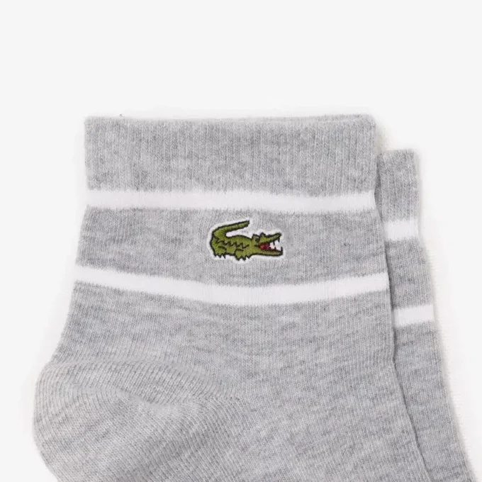 Unisex-2er-Pack gestreifte Socken