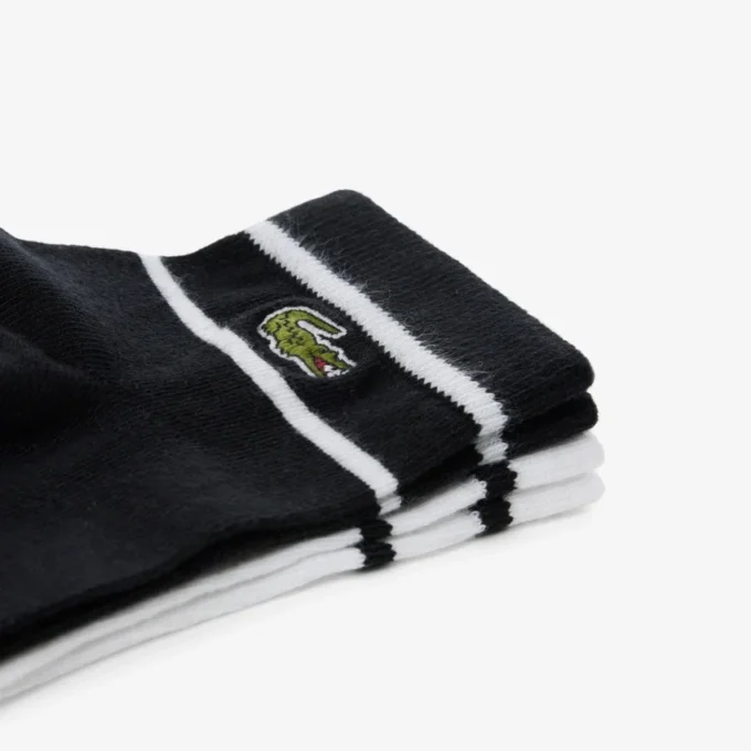 Unisex-2er-Pack gestreifte Socken