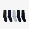Unisex-5er-Pack Baumwollsocken