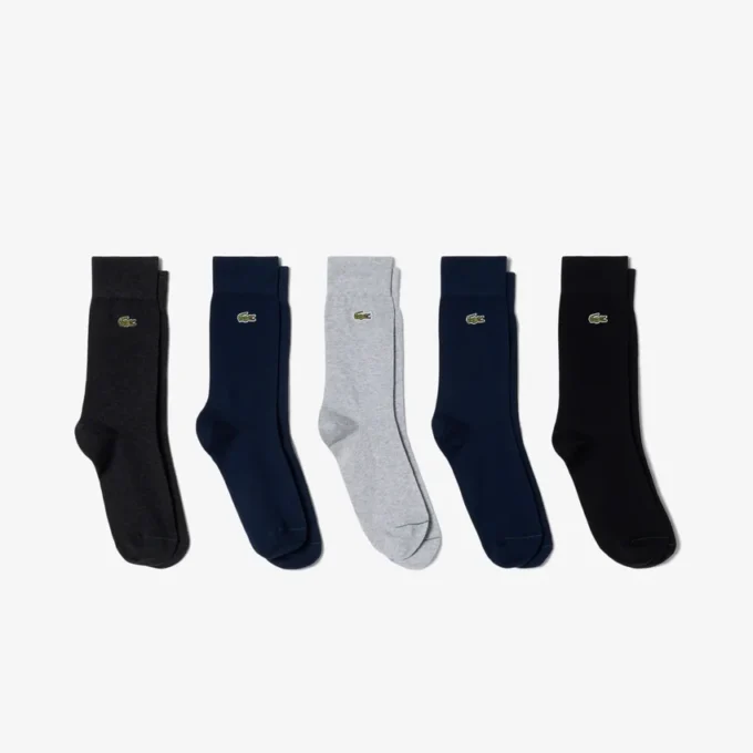 Unisex-5er-Pack Baumwollsocken