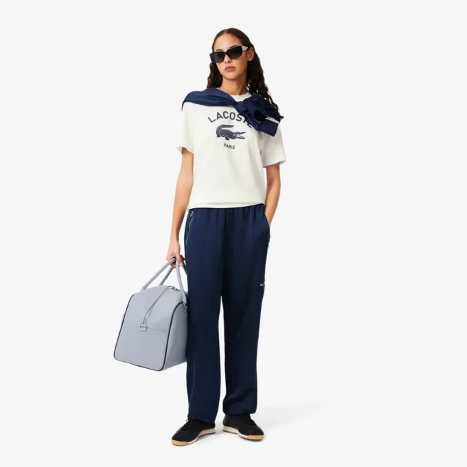 Unisex-Baumwoll-T-Shirt mit charakteristischem Print