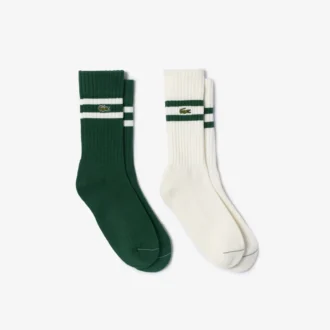 Unisex-Baumwollsocken mit Rippmuster