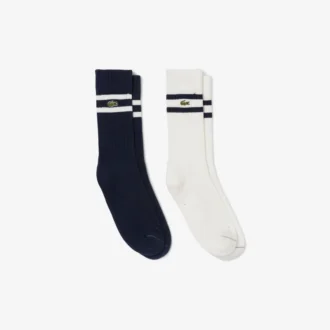 Unisex-Baumwollsocken mit Rippmuster