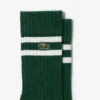 Unisex-Baumwollsocken mit Rippmuster