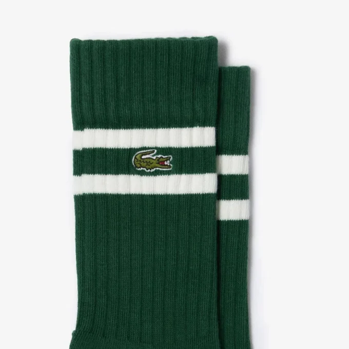 Unisex-Baumwollsocken mit Rippmuster